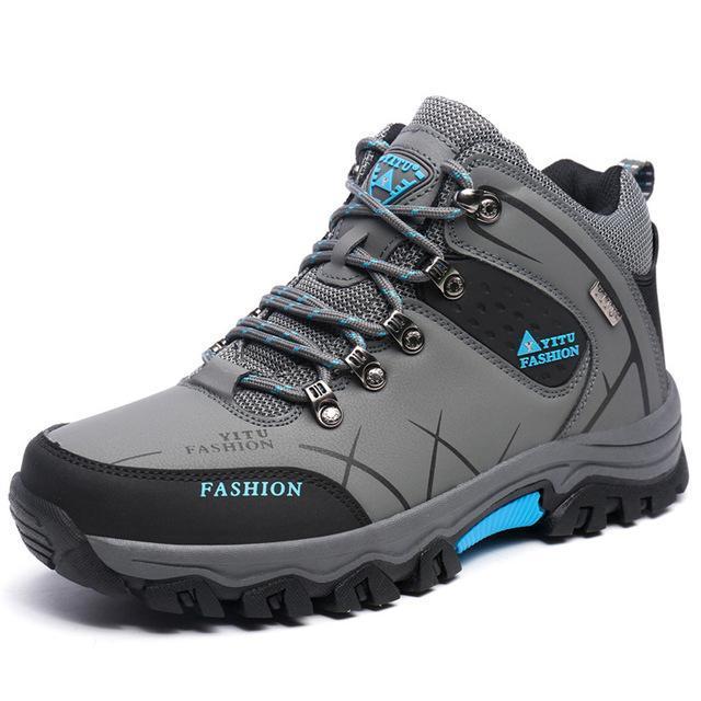 Beiweite Mens Winter Hiking Boots Waterproof Non Slip Trail Trekking-beiweite Official Store-Gray-6.5-Bargain Bait Box
