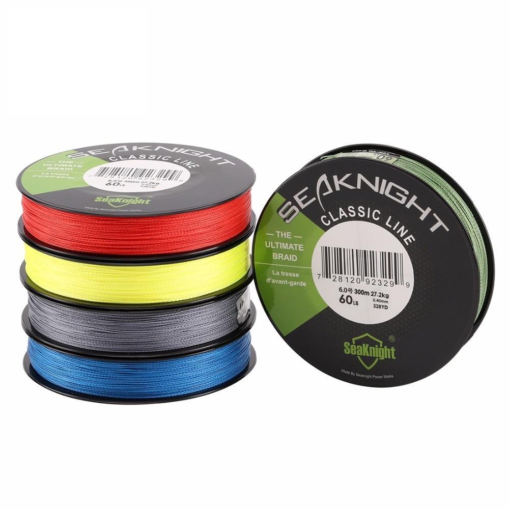 Best Classic 300M 4 Strands Braided Fishing Line Super Strong Braid Pe-Sequoia Outdoor Co., Ltd-red-0.3-Bargain Bait Box