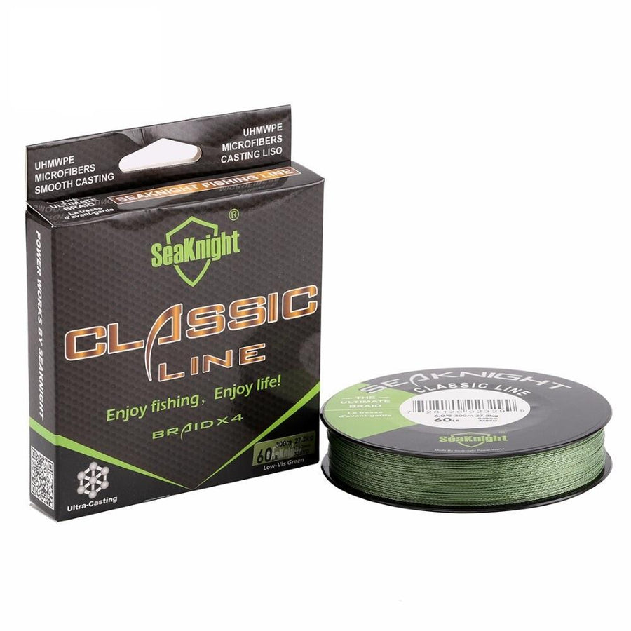 Best Classic 300M 4 Strands Braided Fishing Line Super Strong Braid Pe-Sequoia Outdoor Co., Ltd-red-0.3-Bargain Bait Box