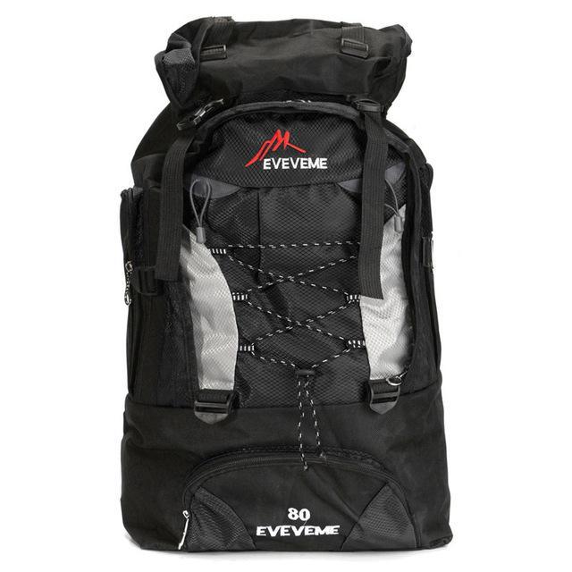 Best Deal Camping Hiking Backpack Sports Bag Travel Trekk Rucksack Mountain-Camtoa Outdoor Store-Black-Bargain Bait Box