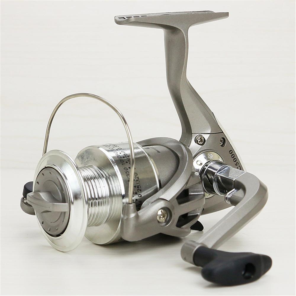 Best Quantity Fishing Reel Pre-Loading Spinning Wheel Metal Sliver 5.5:1-Spinning Reels-NUNATAK Fishing Store-1000 Series-Bargain Bait Box