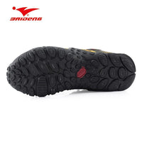Big Size 40-46 Hiking Shoes Waterproof Camoufalge High-Cut Wide(C,D,W) Rubber-OuLan Shoe Store-Khaki-7-Bargain Bait Box