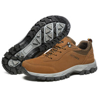 Big Size Hiking Shoes For Men Women Waterproof Hiking Boots Cow Leather-Topace-see chart-6.5-Bargain Bait Box