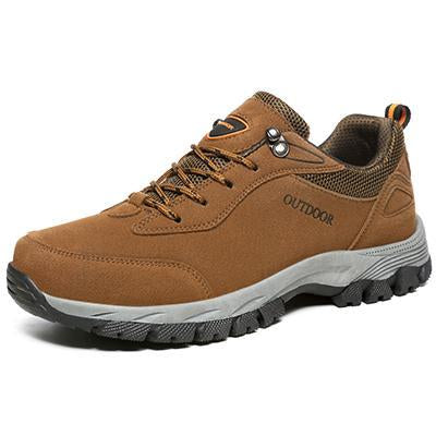 Big Size Hiking Shoes For Men Women Waterproof Hiking Boots Cow Leather-Topace-see chart3-6.5-Bargain Bait Box