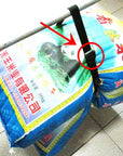 Black Nylon Cargo Tie Down Luggage Lash Belt Strap Cam Buckle Travel Kits-simitter01-Bargain Bait Box