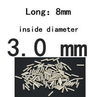 Bluejays 100Pcs/Lot Fishing Stainless Steel Fishing Line Sleeve Copper Tube-BlueJays Official Store-0.8mm-Bargain Bait Box