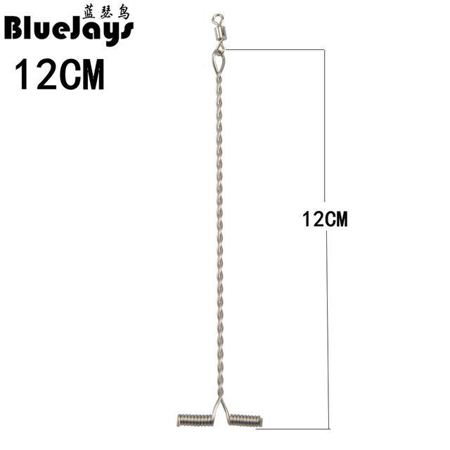 Bluejays 10Pcs/Lot Lure Balance Use For Steel Wire Fishing Line Diy 6Cm-15Cm-BlueJays Official Store-12cm 10pcs-Bargain Bait Box