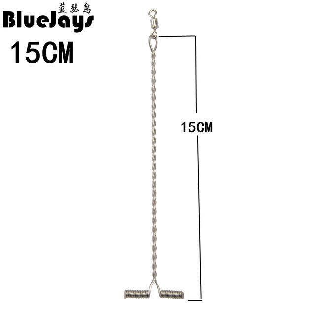 Bluejays 10Pcs/Lot Lure Balance Use For Steel Wire Fishing Line Diy 6Cm-15Cm-BlueJays Official Store-15cm 10pcs-Bargain Bait Box
