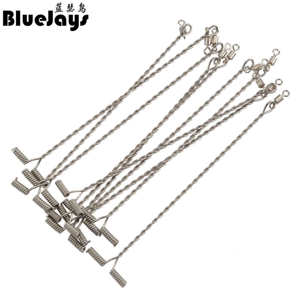 Bluejays 10Pcs/Lot Lure Balance Use For Steel Wire Fishing Line Diy 6Cm-15Cm-BlueJays Official Store-6cm 10pcs-Bargain Bait Box