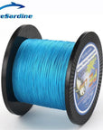 Bluesardine 500M Braided Fishing Line Multifilament Pe 4 Braid Fishing Wires-Blue Sardine-Blue-0.4-Bargain Bait Box