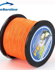 Bluesardine 500M Braided Fishing Line Multifilament Pe 4 Braid Fishing Wires-Blue Sardine-Orange-0.4-Bargain Bait Box