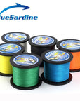Bluesardine 500M Braided Fishing Line Multifilament Pe 4 Braid Fishing Wires-Blue Sardine-White-0.4-Bargain Bait Box