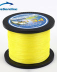 Bluesardine 500M Braided Fishing Line Multifilament Pe 4 Braid Fishing Wires-Blue Sardine-Yellow-0.4-Bargain Bait Box