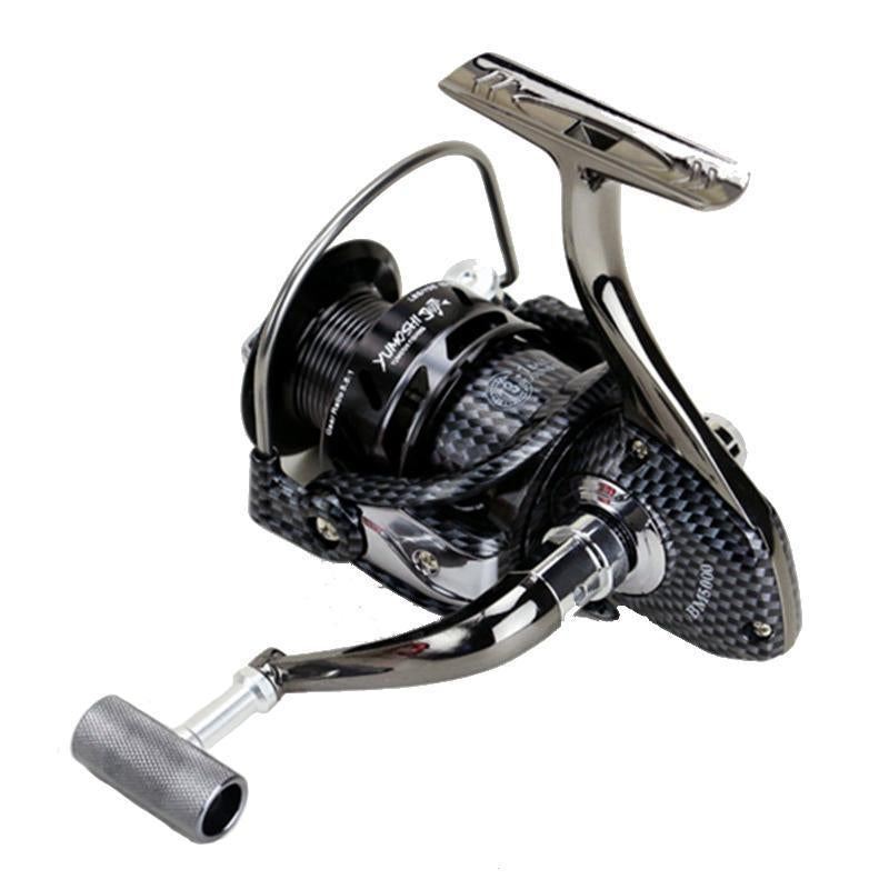 Bm1000 - 7000 Series Aluminum Spool Fishing Reel Superior Ratio 5.5:1 12+1Bb-Spinning Reels-duo dian Store-1000 Series-Bargain Bait Box
