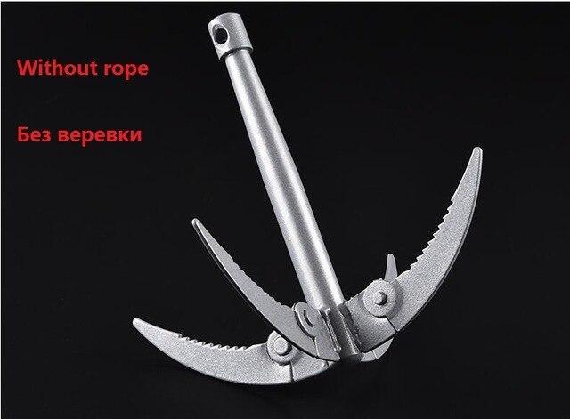 Boat Anchor Folding Hook Plants Anchor Knife Fishing Supplies With Rope Jagg-Fishing Tools-Shenzhen JS Foryou Chain-Hook without Rop-Bargain Bait Box