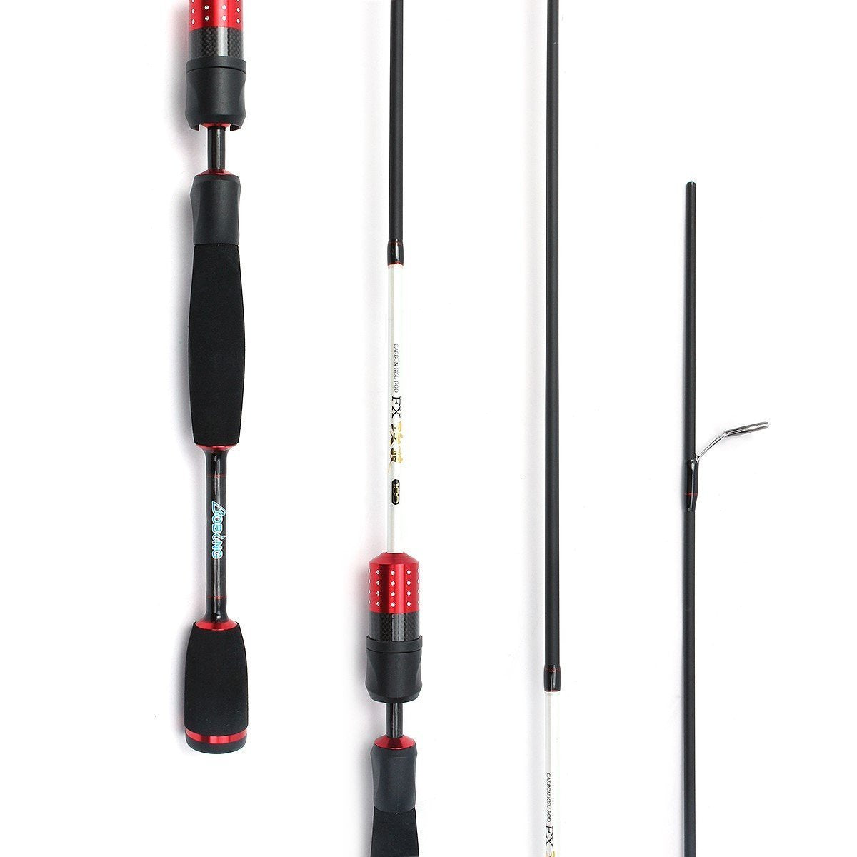 Bobing 1.8M Carbon Fiber Soft Lure Fishing Rod L Power 2 Section Carp Spinning-Baitcasting Rods-Pro Angler Store-Bargain Bait Box