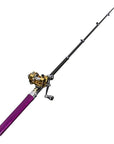 Bobing Mini Rod & Reel Portable Pen Shape For Pocket Telescopic Fishing Pole Sea-Haofang Outdoor Store-Purple-Bargain Bait Box