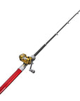 Bobing Mini Rod & Reel Portable Pen Shape For Pocket Telescopic Fishing Pole Sea-Haofang Outdoor Store-Red-Bargain Bait Box