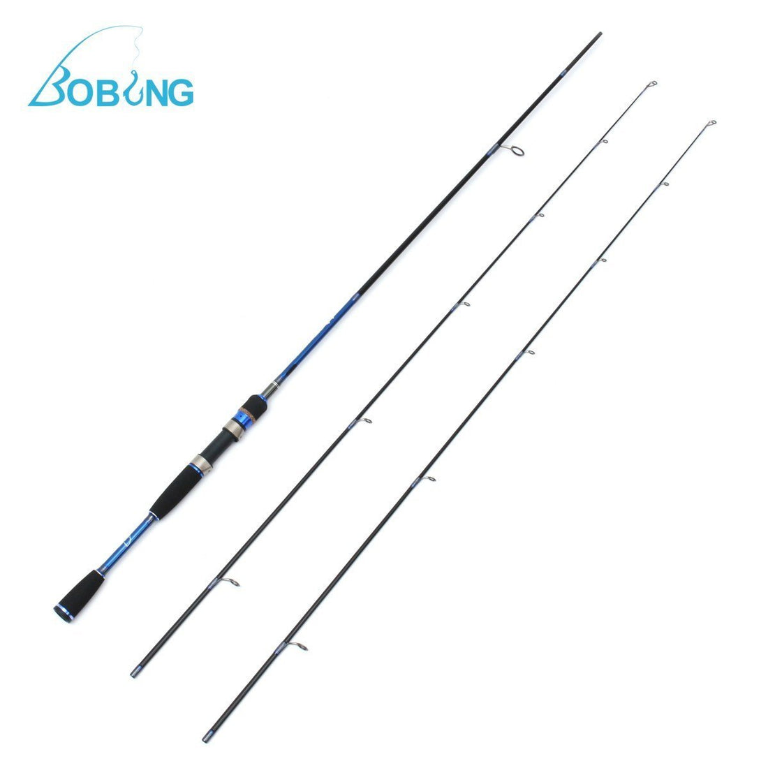 Bobing Original Lure Rod 2 Tips M Ml Power 2.1M 2 Sections Carbon Fishing Rod-Baitcasting Rods-Cycling & Fishing Store-Bargain Bait Box