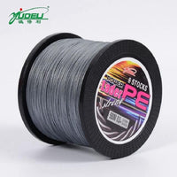Bobing Ydl 500M 8 Strands Pe Braided Fishing Line Fishing Rope Wire String-Angler & Cyclist's Store-Grey-1.0-Bargain Bait Box