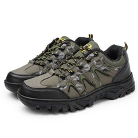 Bolangdi Men Waterproof Hiking Shoes Cushioning Antislip Climbing Shoes Trekking-BOLANGDI - Official Store-ArmyGreen-6.5-Bargain Bait Box