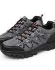 Bolangdi Men Waterproof Hiking Shoes Cushioning Antislip Climbing Shoes Trekking-BOLANGDI - Official Store-gray-6.5-Bargain Bait Box