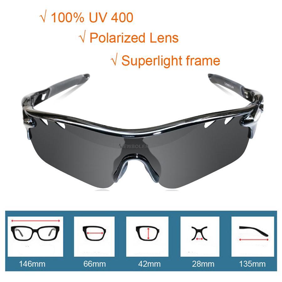 Boler Men Fishing Sunglasses Women Polarized 3 Lense Brown Fishing Eyewear-NEWBOLER Store-Bargain Bait Box