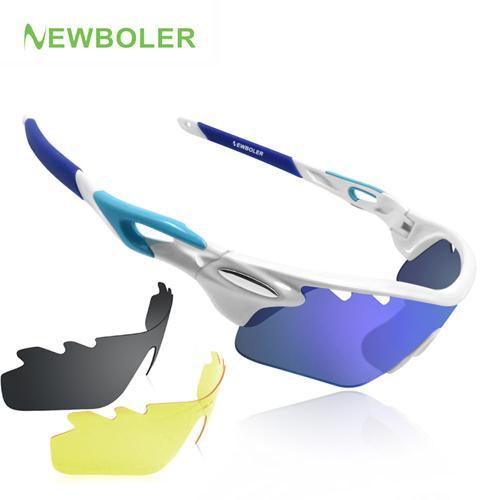 Boler Professional Myopia Polarized Fishing Glasses Men Women Climbing Eyewear-NEWBOLER Store-model 2 white-Bargain Bait Box