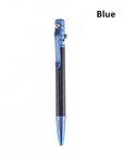 Bolt Titanium Alloy Defense Pen Carbon Fiber Pen Body Tactical Pen Multi-HA EDC Tools Store-Blue-Bargain Bait Box