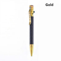 Bolt Titanium Alloy Defense Pen Carbon Fiber Pen Body Tactical Pen Multi-HA EDC Tools Store-Gold-Bargain Bait Box