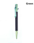 Bolt Titanium Alloy Defense Pen Carbon Fiber Pen Body Tactical Pen Multi-HA EDC Tools Store-Green-Bargain Bait Box