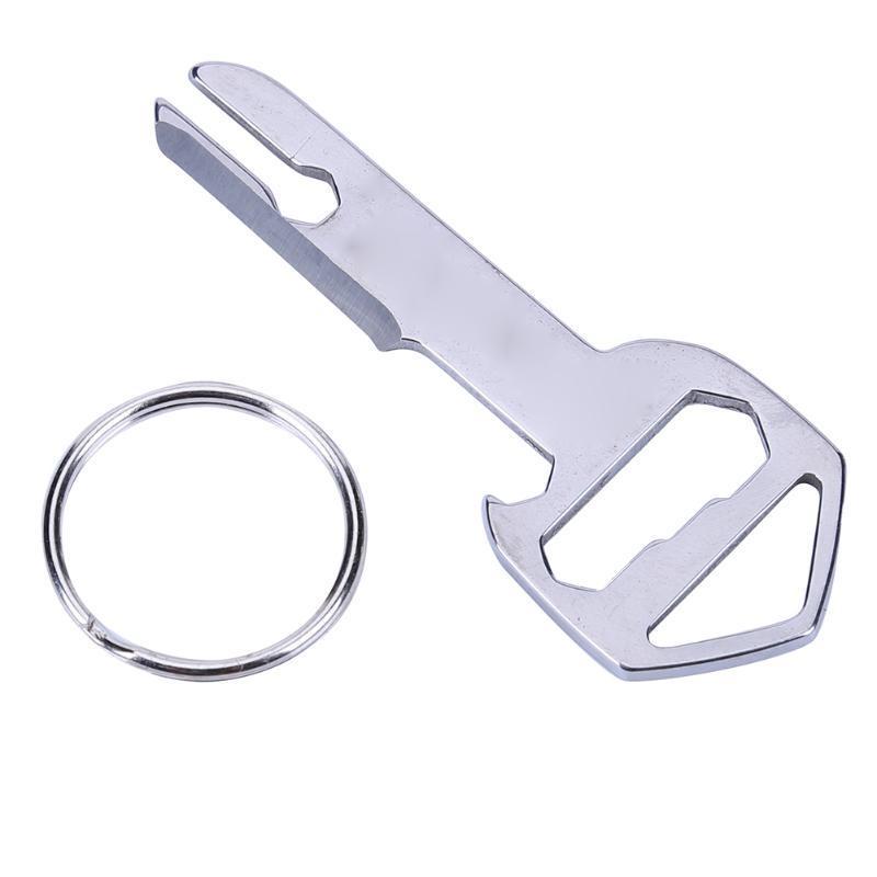 Bottle Opener Key Ring Keychain Stainless Steel Keyfob Bar Tool Outdoor Multi-Rocksport Store-Bargain Bait Box