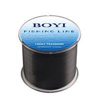 Boyi Nylon Fishing Line 500M Monofilament Line Japan Material 7 Colors High-BOYIFT Store-BLACK-0.8-Bargain Bait Box