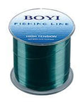 Boyi Nylon Fishing Line 500M Monofilament Line Japan Material 7 Colors High-BOYIFT Store-GREEN-0.8-Bargain Bait Box