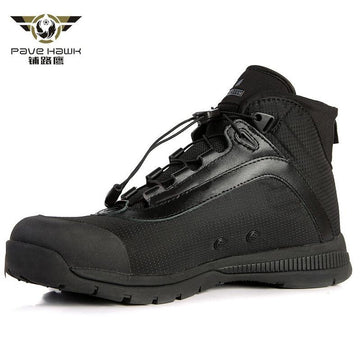 Brand Hiking Men Shoes Waterproof Outdoor Sports Waders Sneakers Trekking-PAVE HAWK OUTDOOR-Black-5.5-Bargain Bait Box