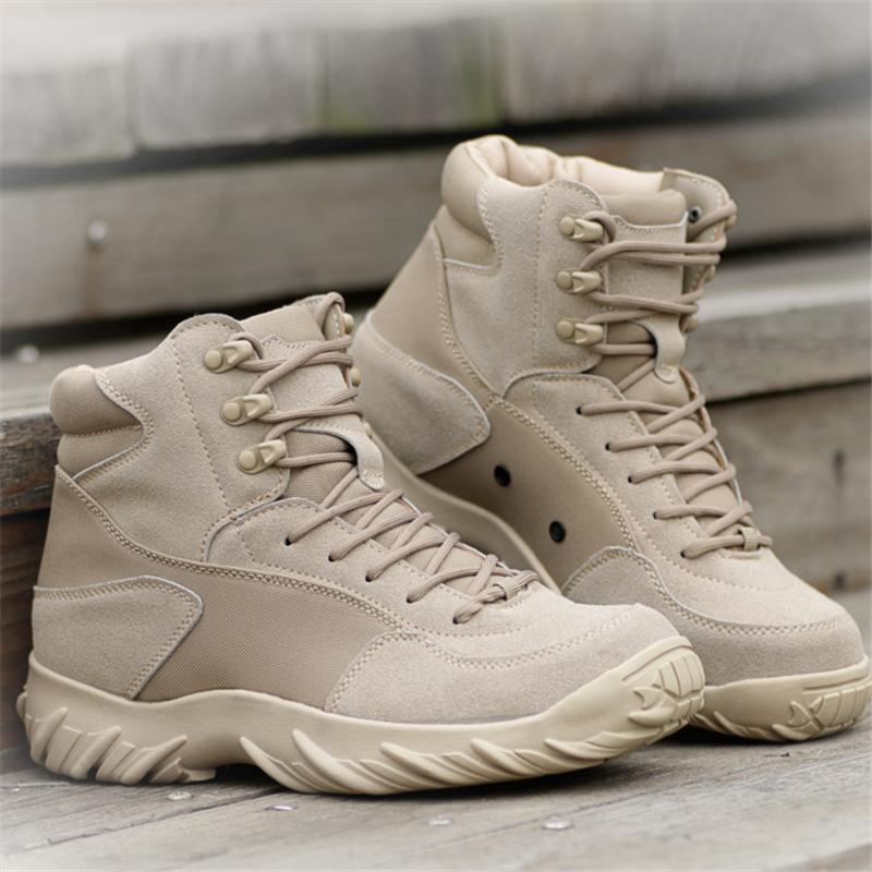 Brand Military Tactical Delta Army Combat Boots Outdoor Travel Non-Slip-LISSE high quality Store-black-6-Bargain Bait Box