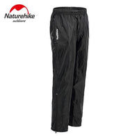 Brand Naturehike Outdoor Camping Hiking Double Zipper Rain Pants Nylon-fishing pants-N@tureHike Factory Direct Store-M-Bargain Bait Box