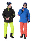 Brand Ski Winter Ski Jackets Men Top Quality Outdoor Windproof Waterproof-BestCost Brands store-Black-M-Bargain Bait Box