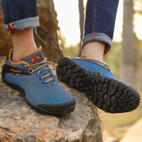 Brand Sneakers Outdoor Sport Shoes Men Tactical Hiking Shoe Walking-beipuwolf Official Store-Blue-6.5-Bargain Bait Box