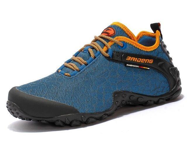 Brand Sneakers Outdoor Sport Shoes Men Tactical Hiking Shoe Walking-beipuwolf Official Store-Blue-6.5-Bargain Bait Box
