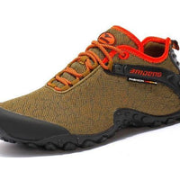 Brand Sneakers Outdoor Sport Shoes Men Tactical Hiking Shoe Walking-beipuwolf Official Store-Khaki-6.5-Bargain Bait Box