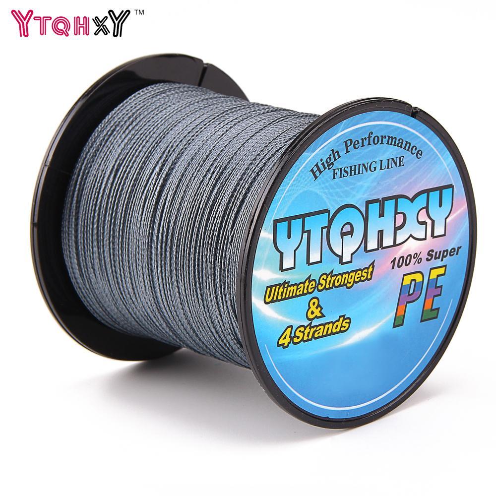 Brand Super Strong 100M Pe Braided Fishing Line 4 Stands 10Lb 80Lb Japan-Be a Invincible fishing Store-Blue-0.4-Bargain Bait Box