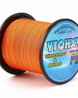 Brand Super Strong 100M Pe Braided Fishing Line 4 Stands 10Lb 80Lb Japan-Be a Invincible fishing Store-Orange-0.4-Bargain Bait Box