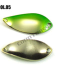 Brass Casting Spoon With Korean Single Hook, Size 27X12Mm, 2.3G 3/32Oz Salmon-countbass Official Store-05-Bargain Bait Box