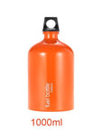 Brs Aluminum Alloy Fuel Bottle Petrol Kerosene Diesel Bottle Alcohol Liquid-outdoor-discount Store-1000ML-Bargain Bait Box
