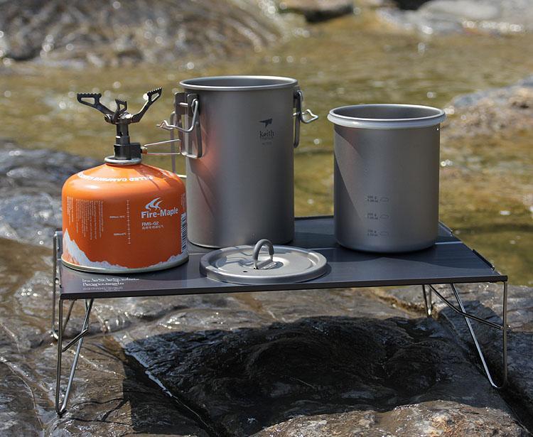 Brs Outdoor Portable Folding Mini Camping Titanium Gas Stove Survival 25G Pocket-Shop3218026 Store-Bargain Bait Box