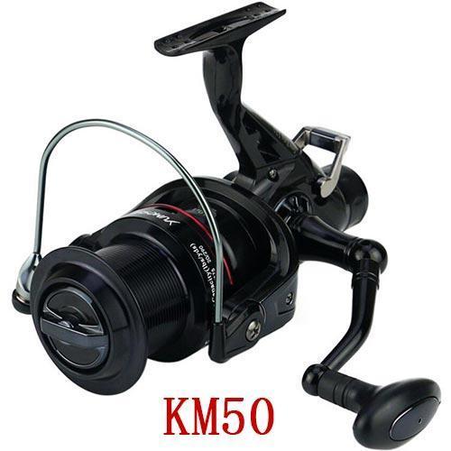 Build Yumoshi Km50/60 Black 11Bb Brake Fishing Reel G-Ratio 5.2:1 Fly Fishing-Spinning Reels-RedMeet Fishing Store-KM50-black-Bargain Bait Box