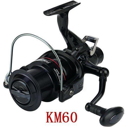 Build Yumoshi Km50/60 Black 11Bb Brake Fishing Reel G-Ratio 5.2:1 Fly Fishing-Spinning Reels-RedMeet Fishing Store-KM60-black-Bargain Bait Box