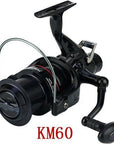 Build Yumoshi Km50/60 Black 11Bb Brake Fishing Reel G-Ratio 5.2:1 Fly Fishing-Spinning Reels-RedMeet Fishing Store-KM60-black-Bargain Bait Box