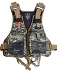 Buoyancy Windproof Fly Fishing Vest Life Vest With Emergency Whistle-Fishing Vests-Bargain Bait Box-Black-One Size-Bargain Bait Box